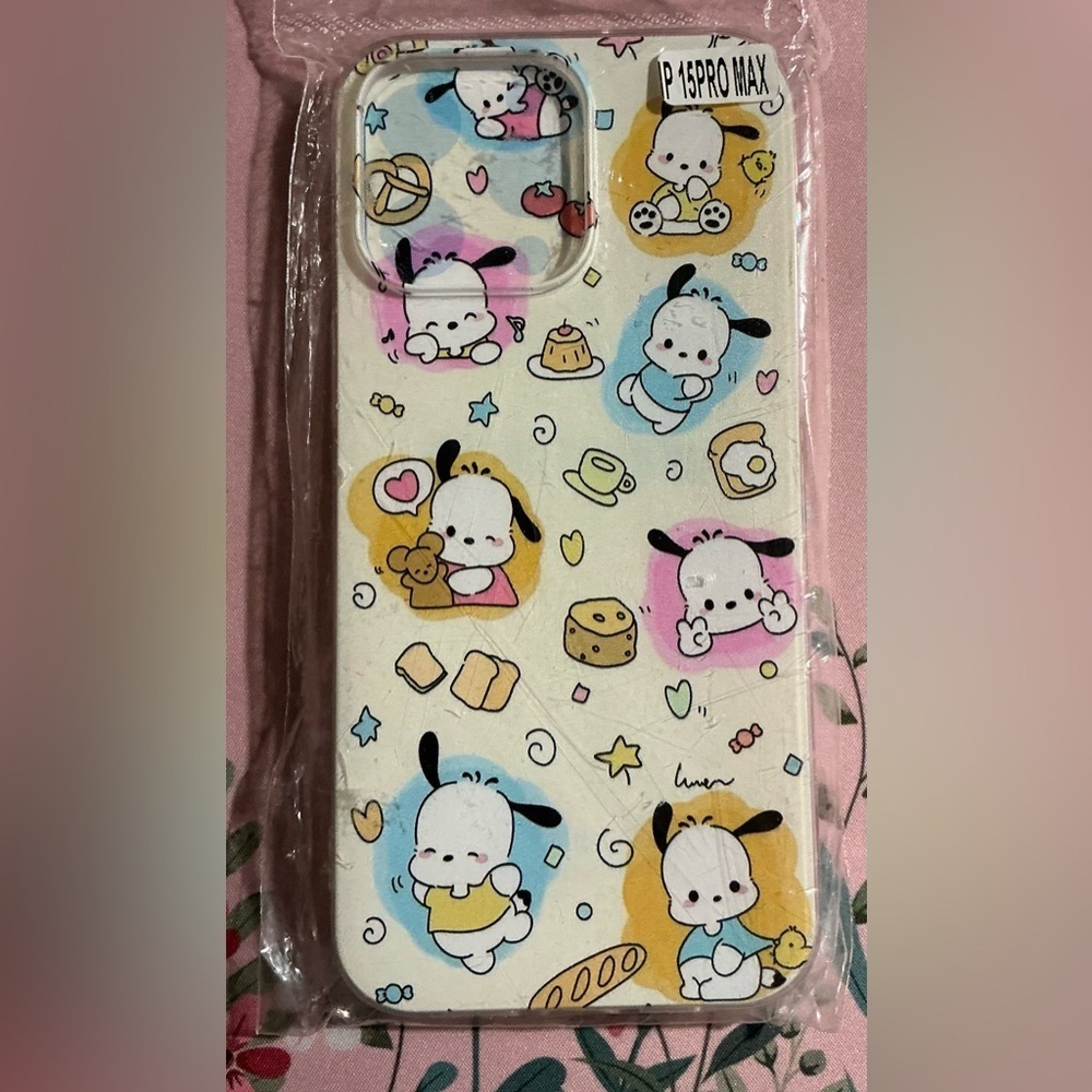 Cute Cartoon Dog iPhone Case I-Phone 15 Pro Max (NWT)